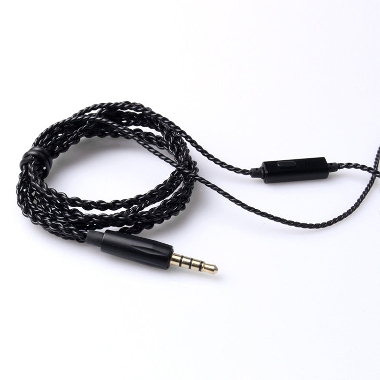 Cavo fai da te da 3,5 mm per cuffie Lossless OFC a 56 core TRN, con microfono Cavo fai da te da 3,5 mm per cuffie Lossless OFC a 56 core TRN, con microfono